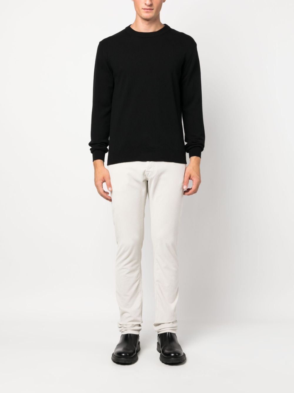 Jacob Cohen Jeans White Cotton