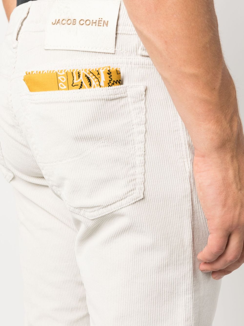 Jacob Cohen Jeans White Cotton