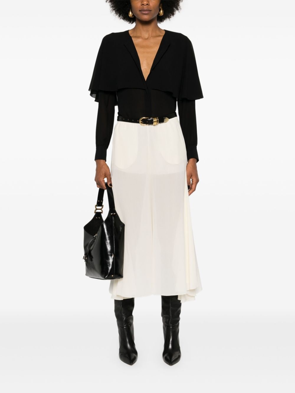 Chloè Shirts Black Silk