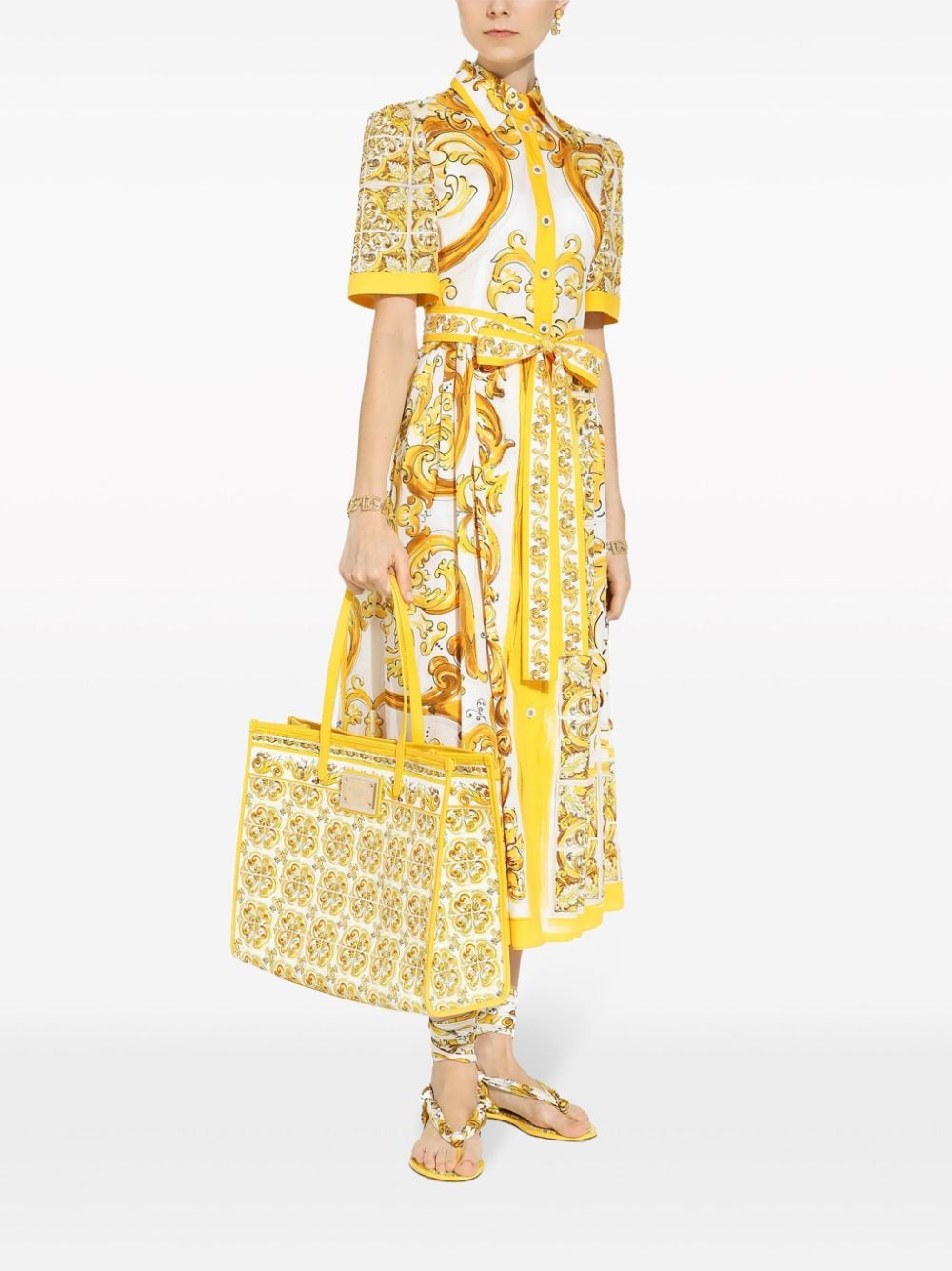 Dolce & Gabbana Bags Yellow Fabric