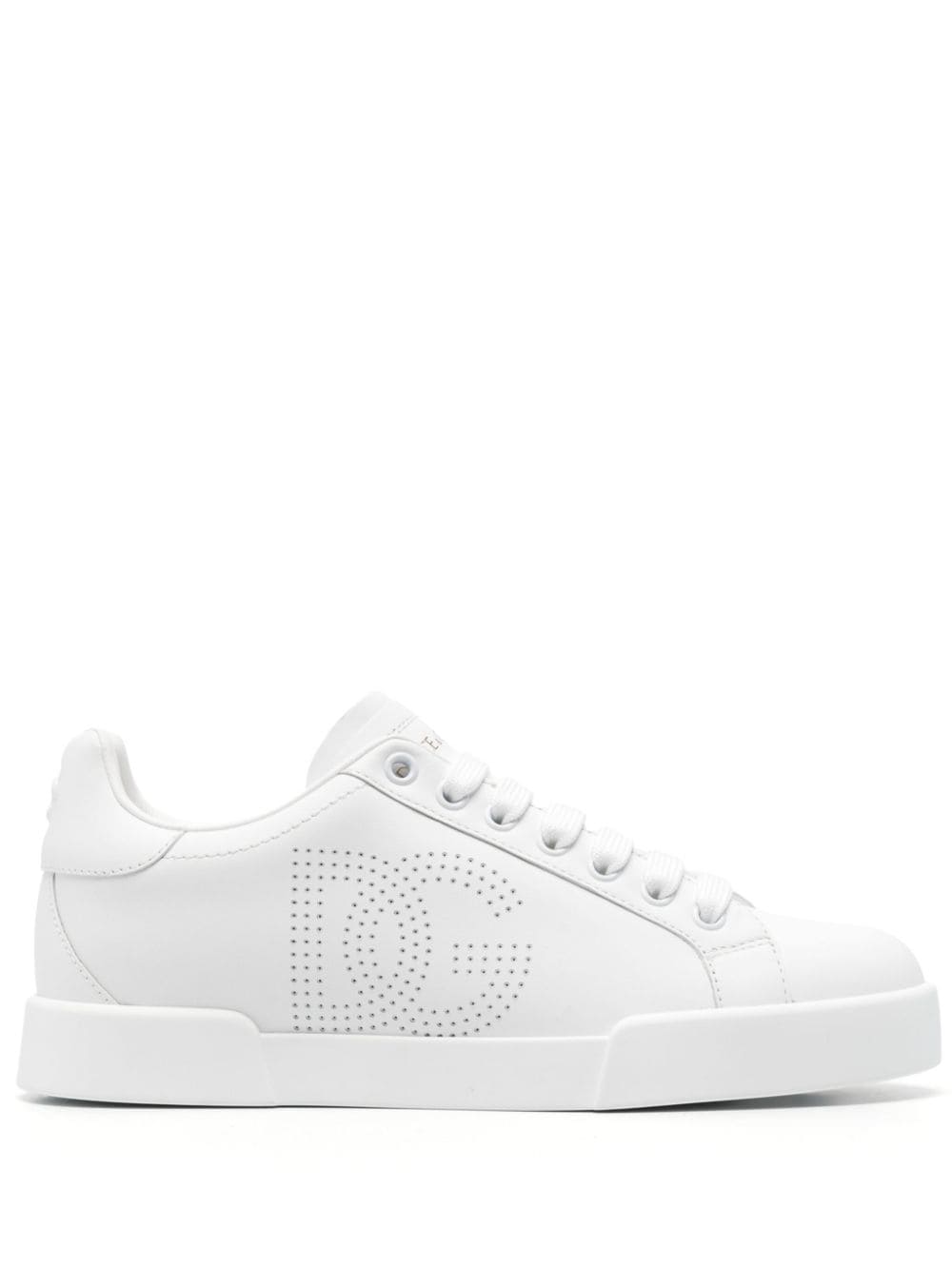 Dolce & Gabbana Sneakers White Calf Leather