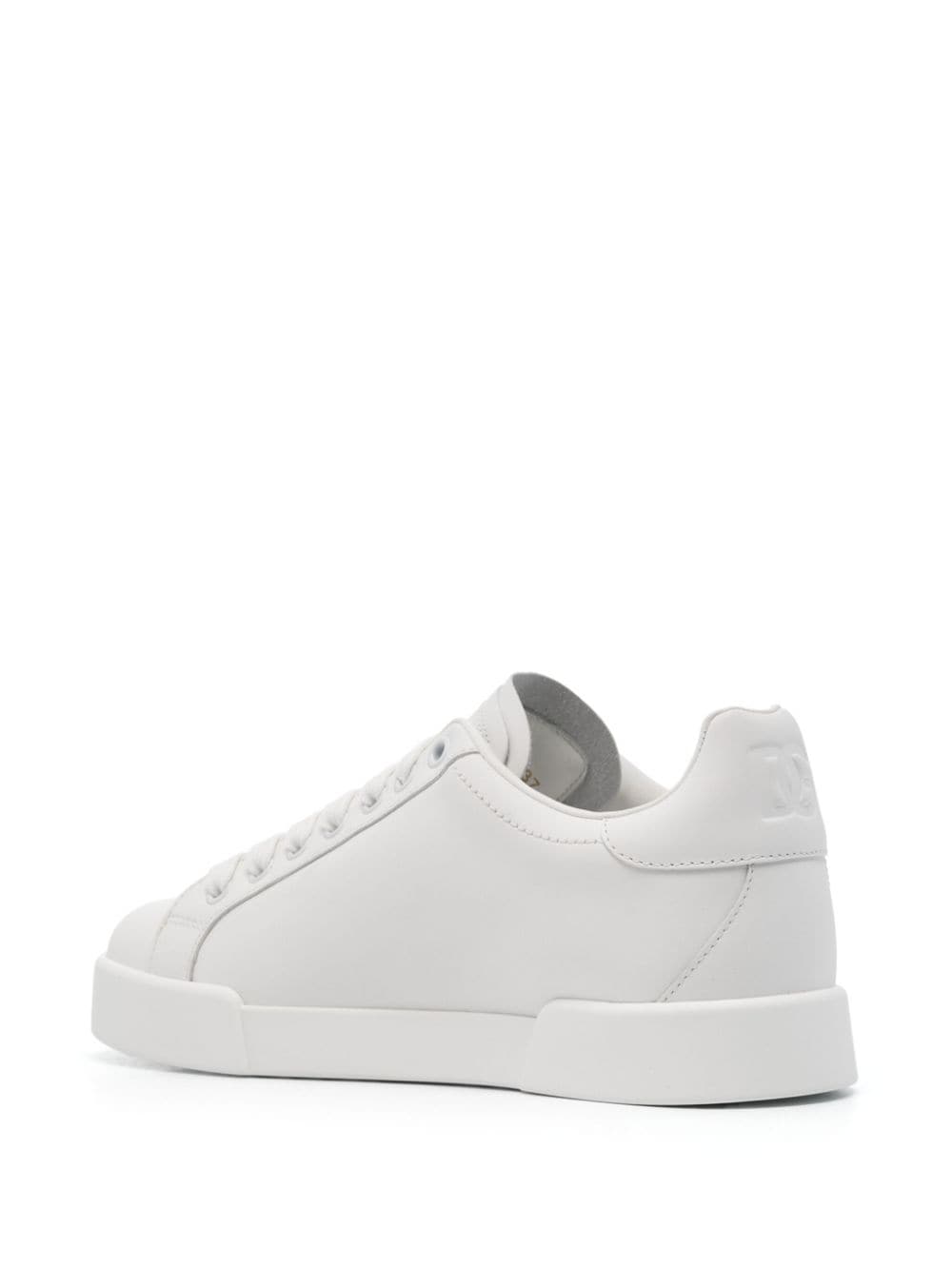 Dolce & Gabbana Sneakers White Calf Leather