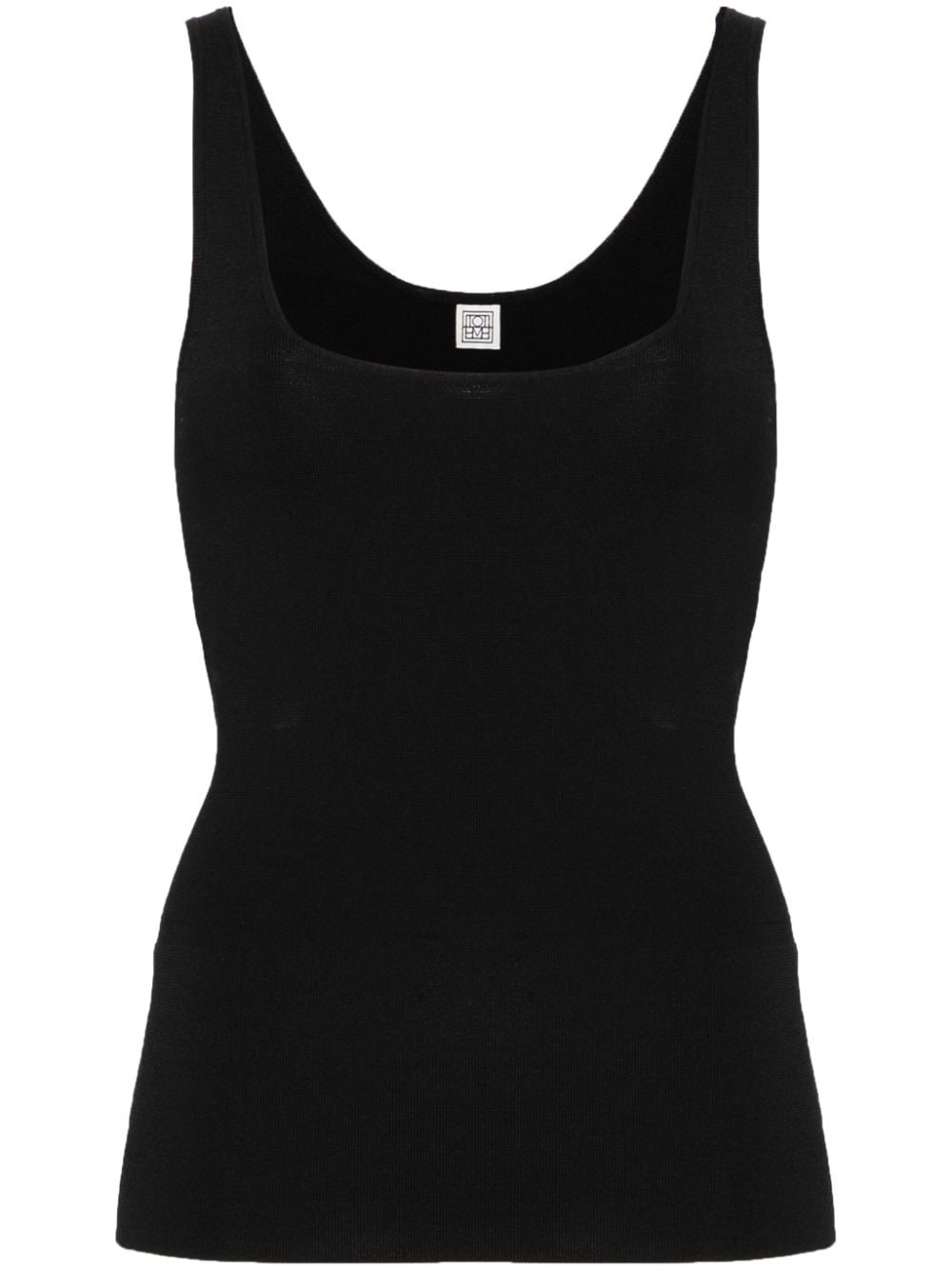 Toteme Pre Top Black Fabric