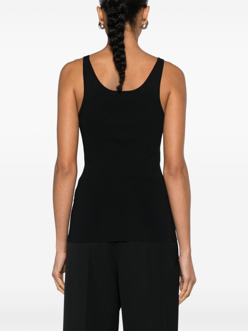Toteme Pre Top Black Fabric