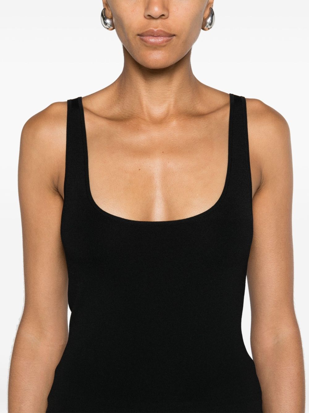 Toteme Pre Top Black Fabric