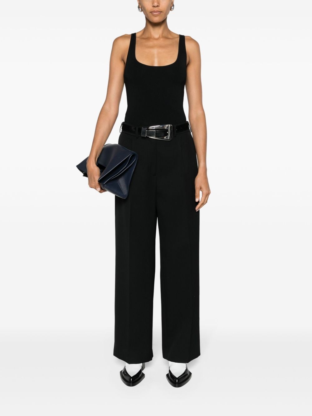 Toteme Pre Top Black Fabric