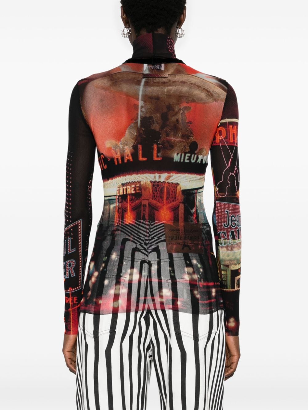 Jean Paul Gaultier Top Black Polyamide