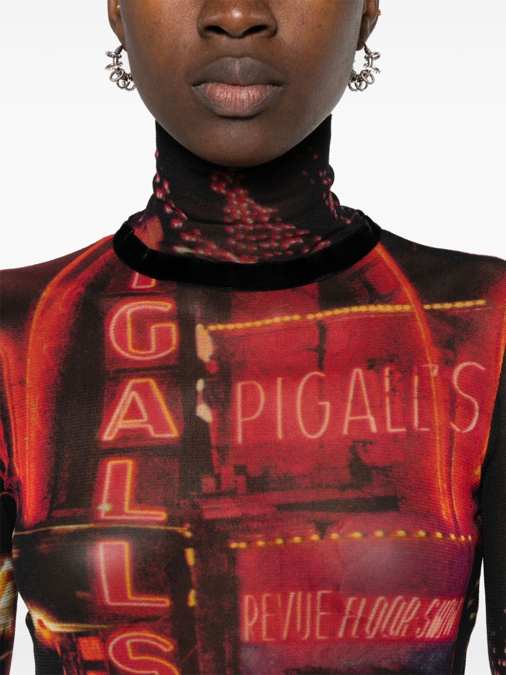 Jean Paul Gaultier Top Black Polyamide