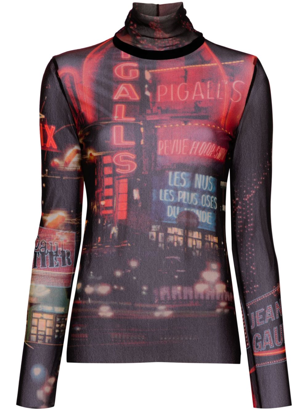 Jean Paul Gaultier Top Black Polyamide