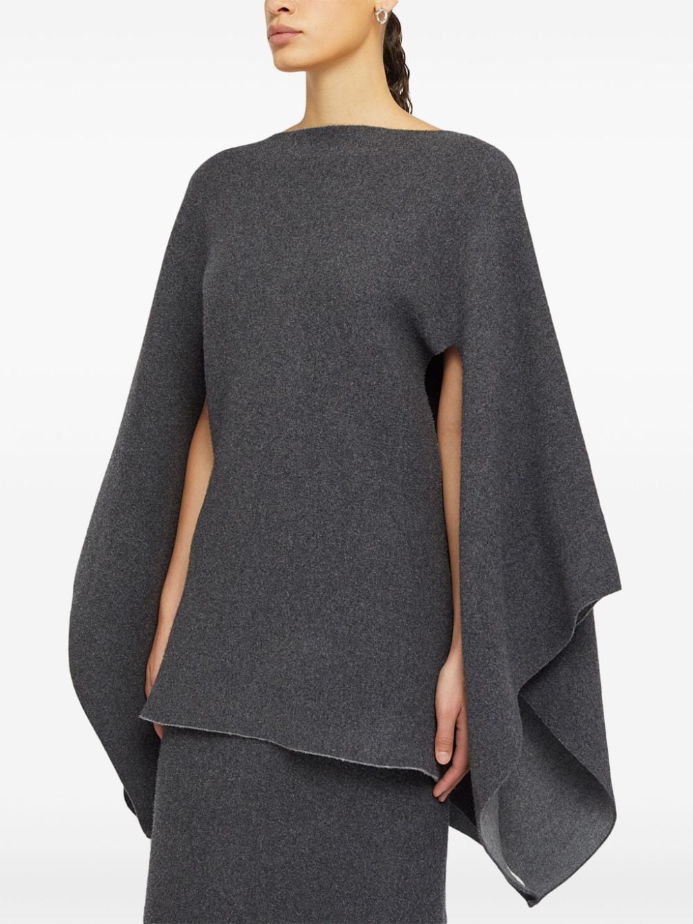 Jil Sander Jackets Grey Virgin Wool