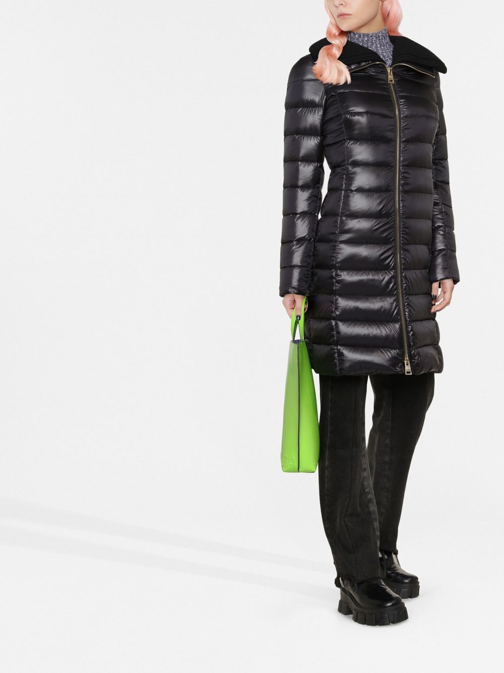 Herno Coats Black Polyamide