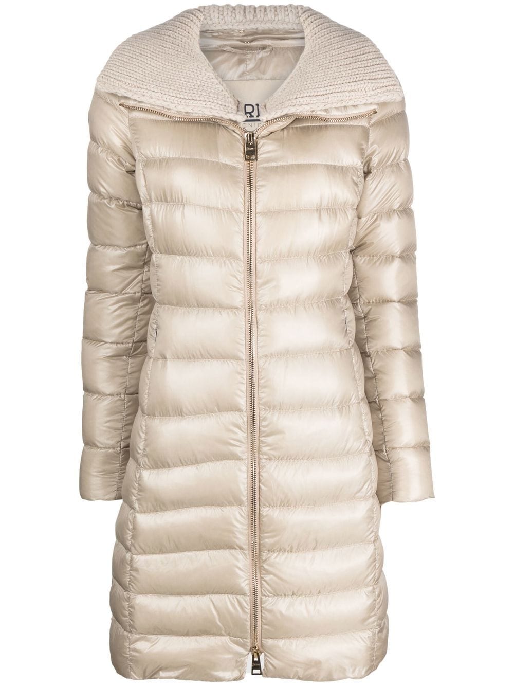 Herno Coats Beige Polyamide