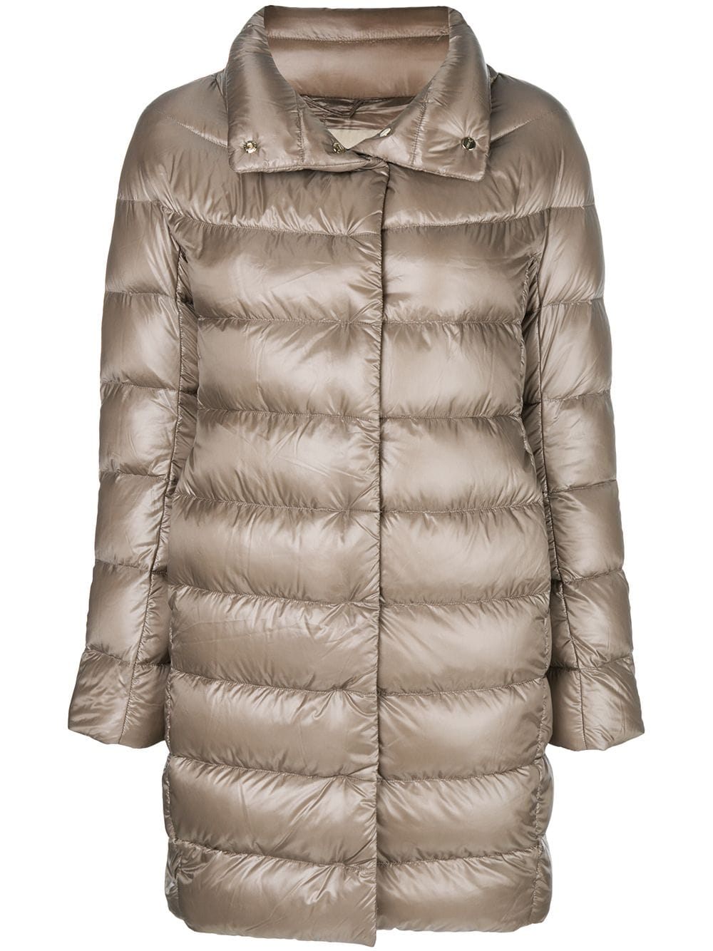 Herno Coats Dove Grey Polyamide