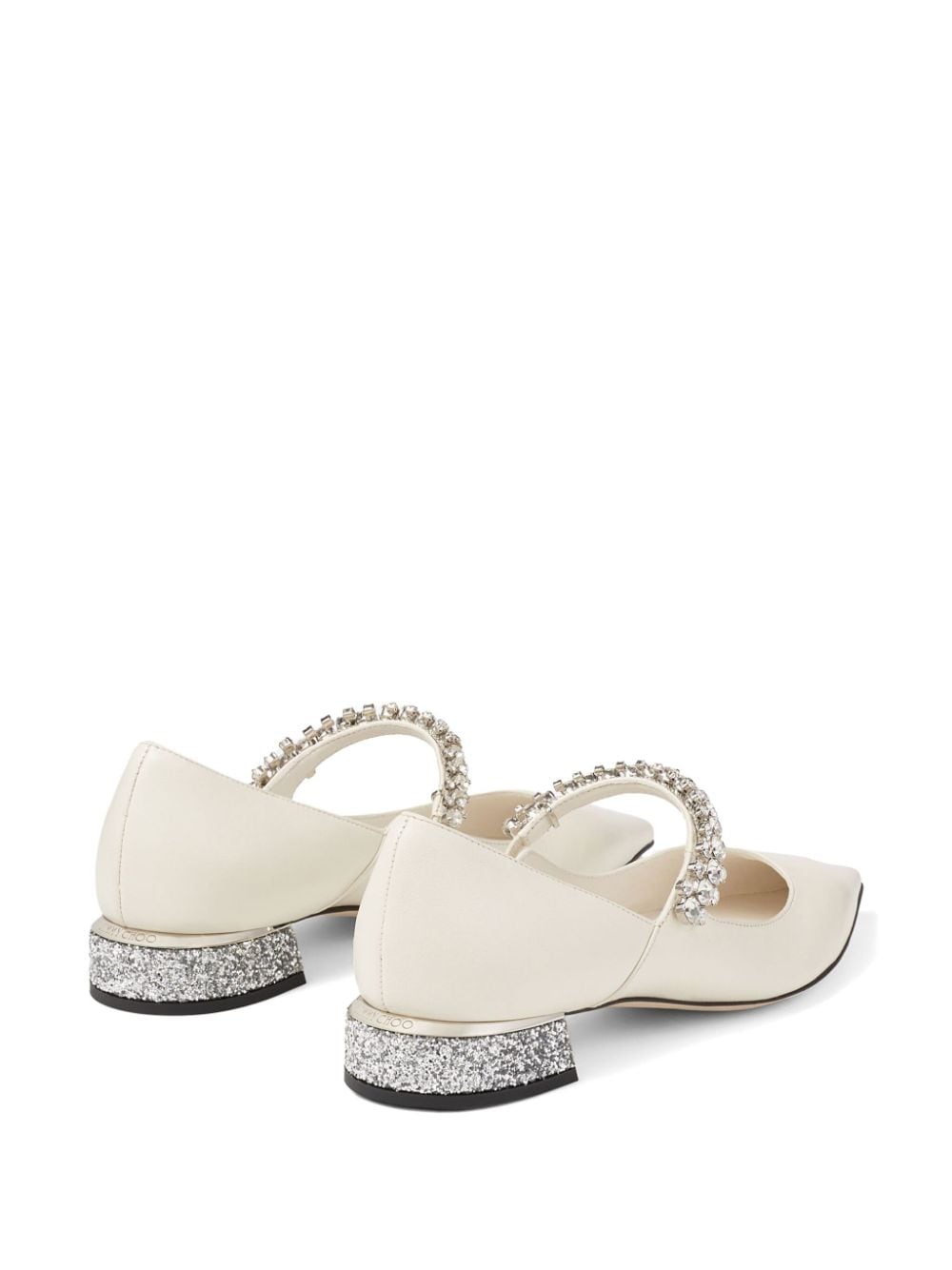 Jimmy Choo Flat Shoes White Lining: Leather
