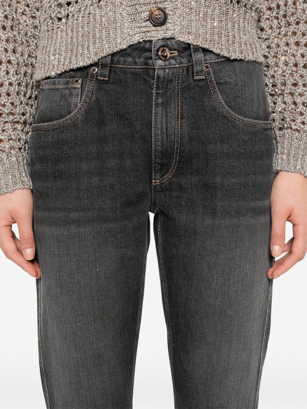Brunello Cucinelli Jeans Nero Lining: Cotton