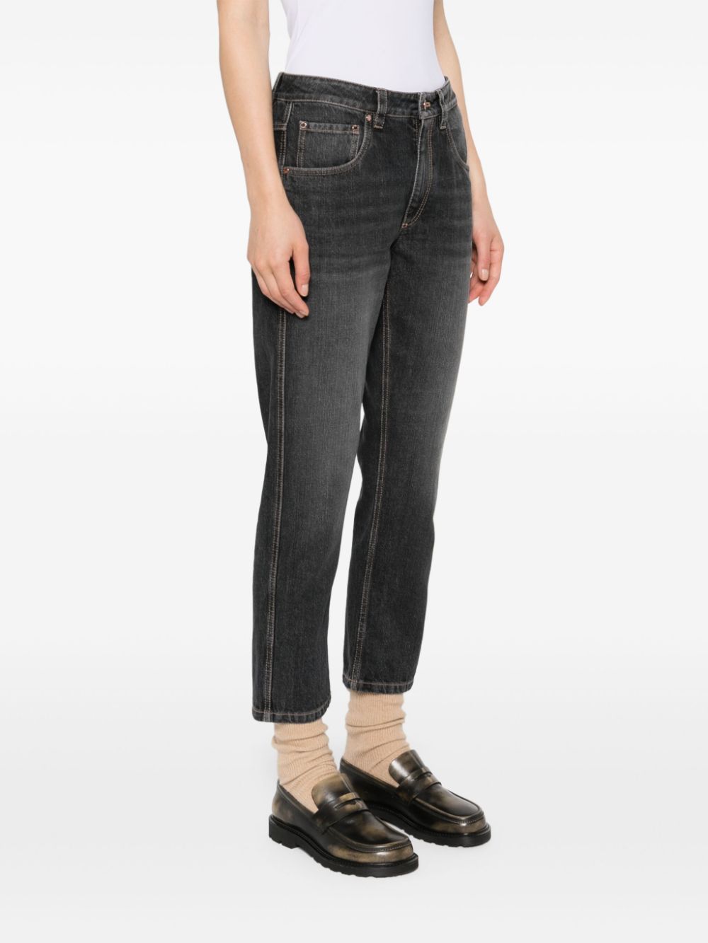 Brunello Cucinelli Jeans Nero Lining: Cotton