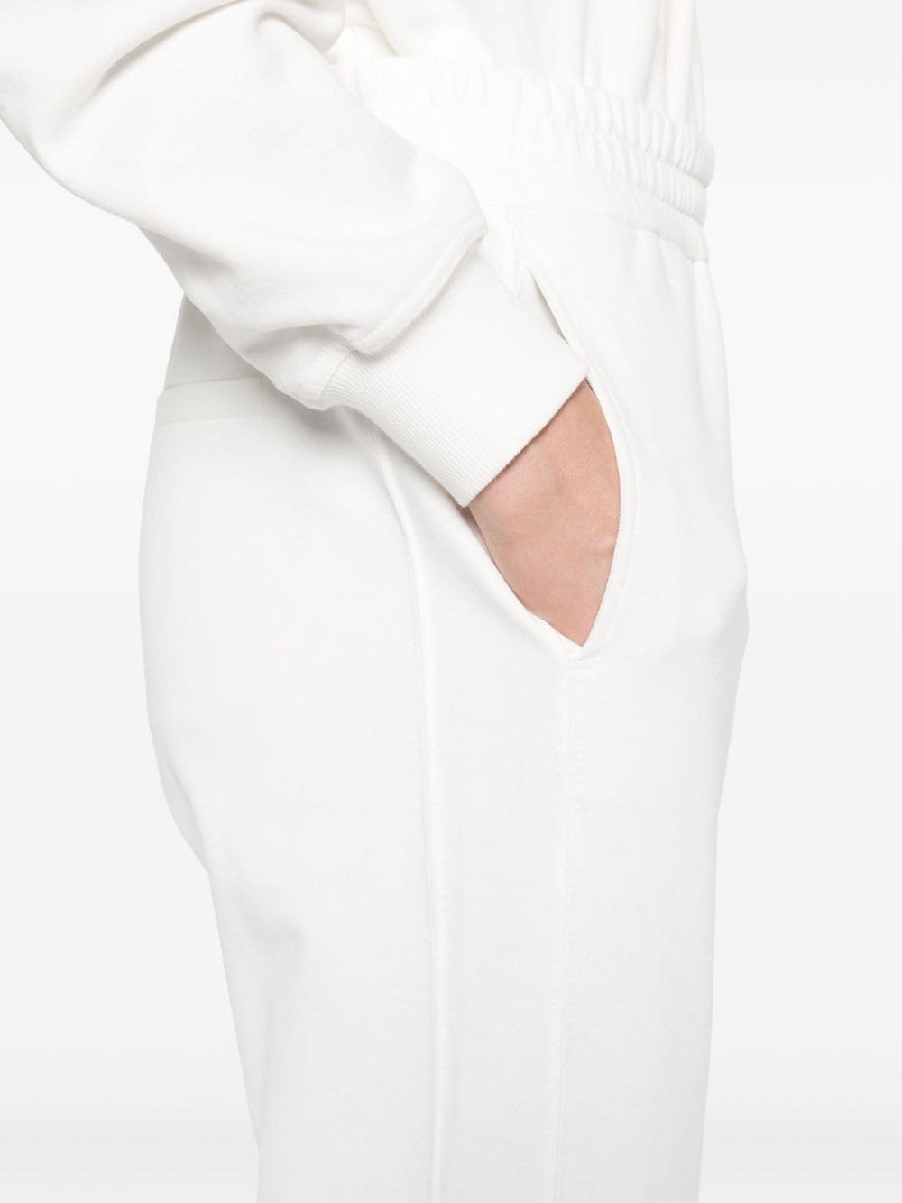Brunello Cucinelli Trousers Bianco Cotton