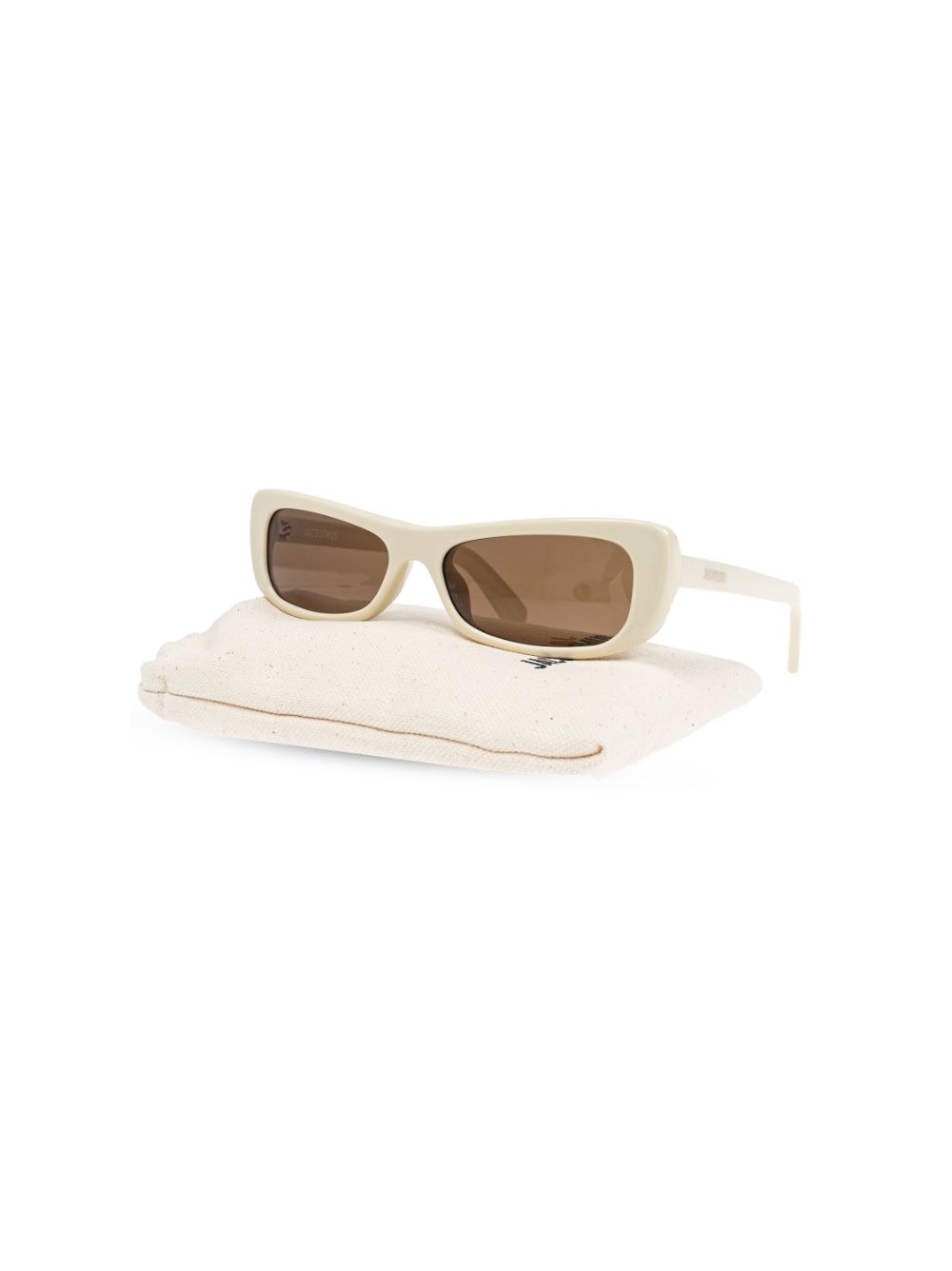 Jacquemus Sunglasses Beige Acetate