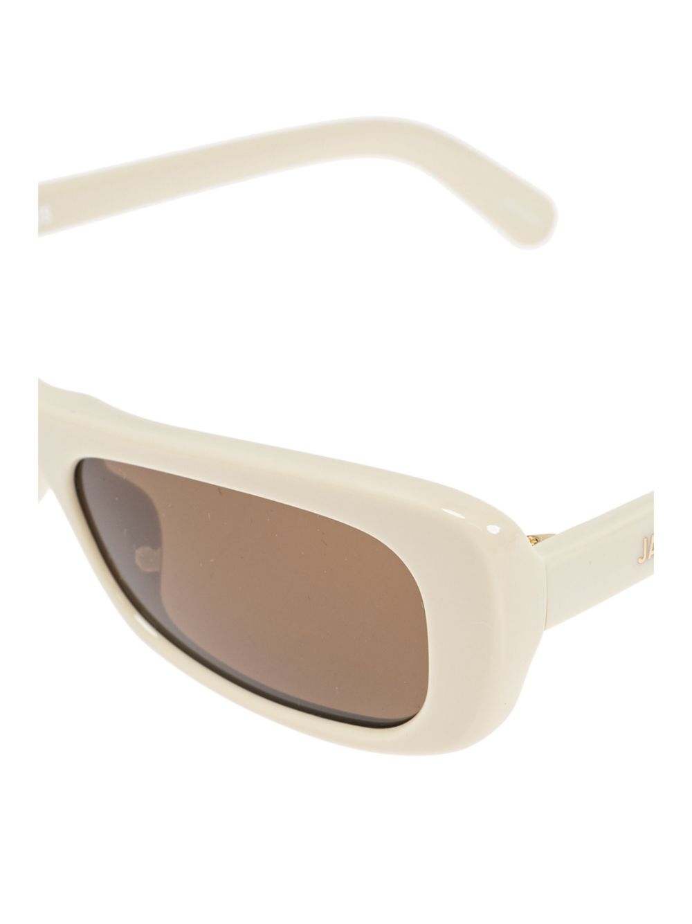 Jacquemus Sunglasses Beige Acetate