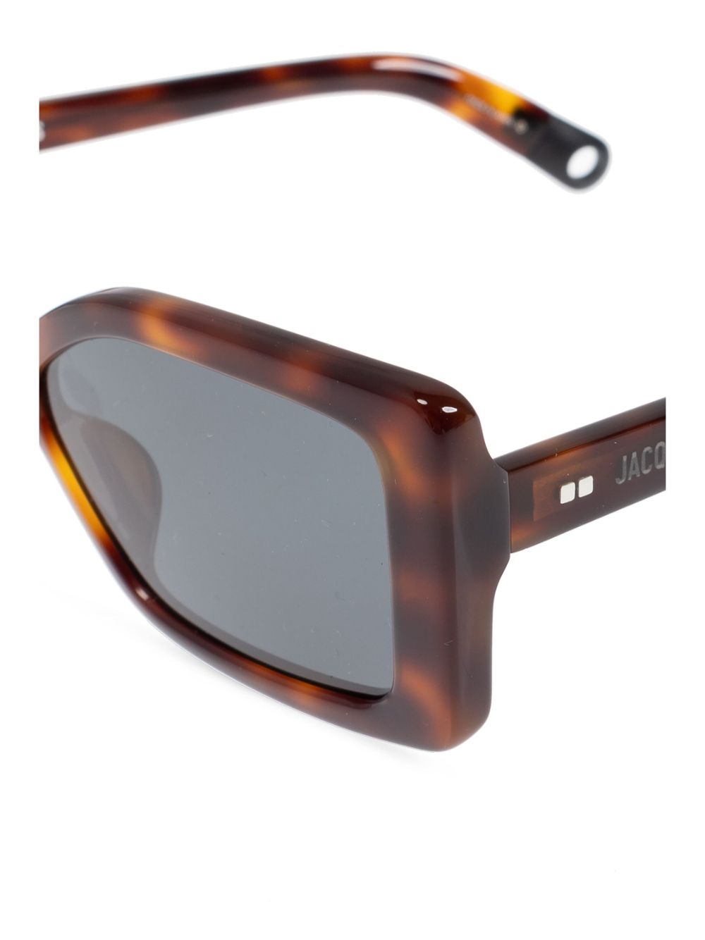Jacquemus Sunglasses Brown Acetate