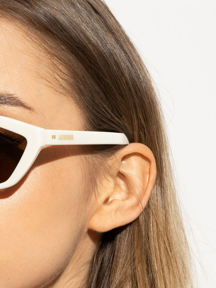 Jacquemus Sunglasses White Acetate