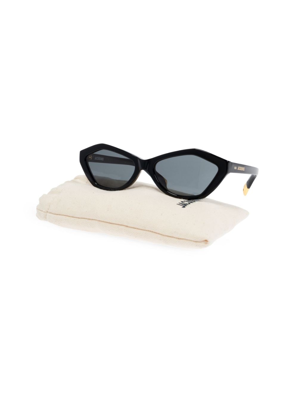 Jacquemus Sunglasses Black Acetate