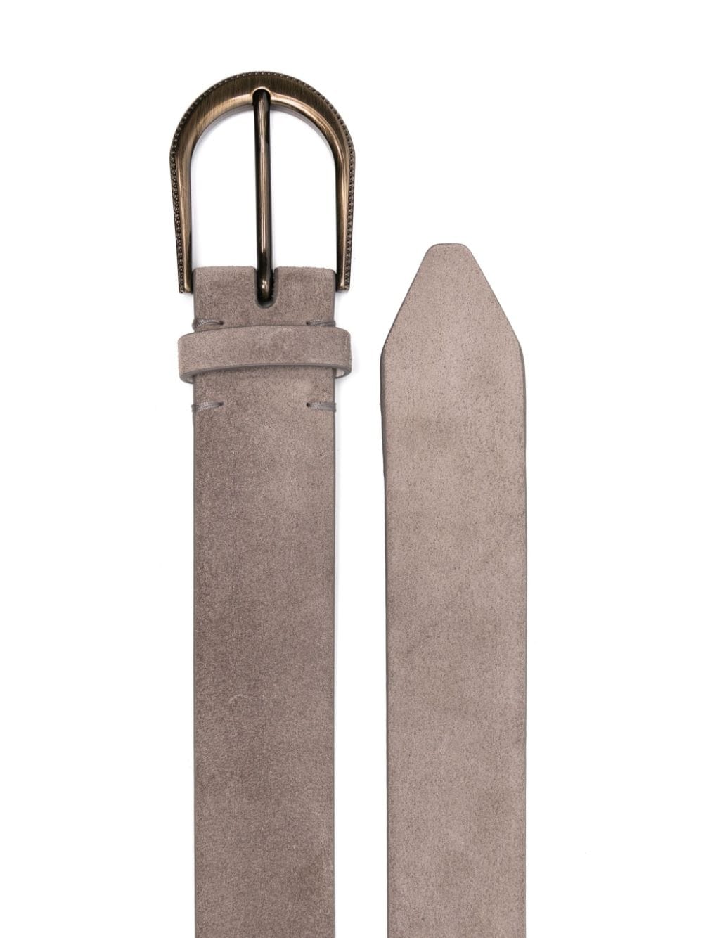 Brunello Cucinelli Belts Grigio Leather