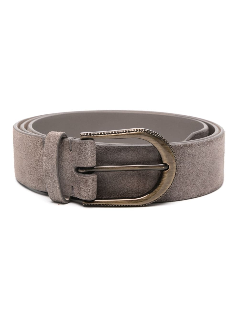 Brunello Cucinelli Belts Grigio Leather