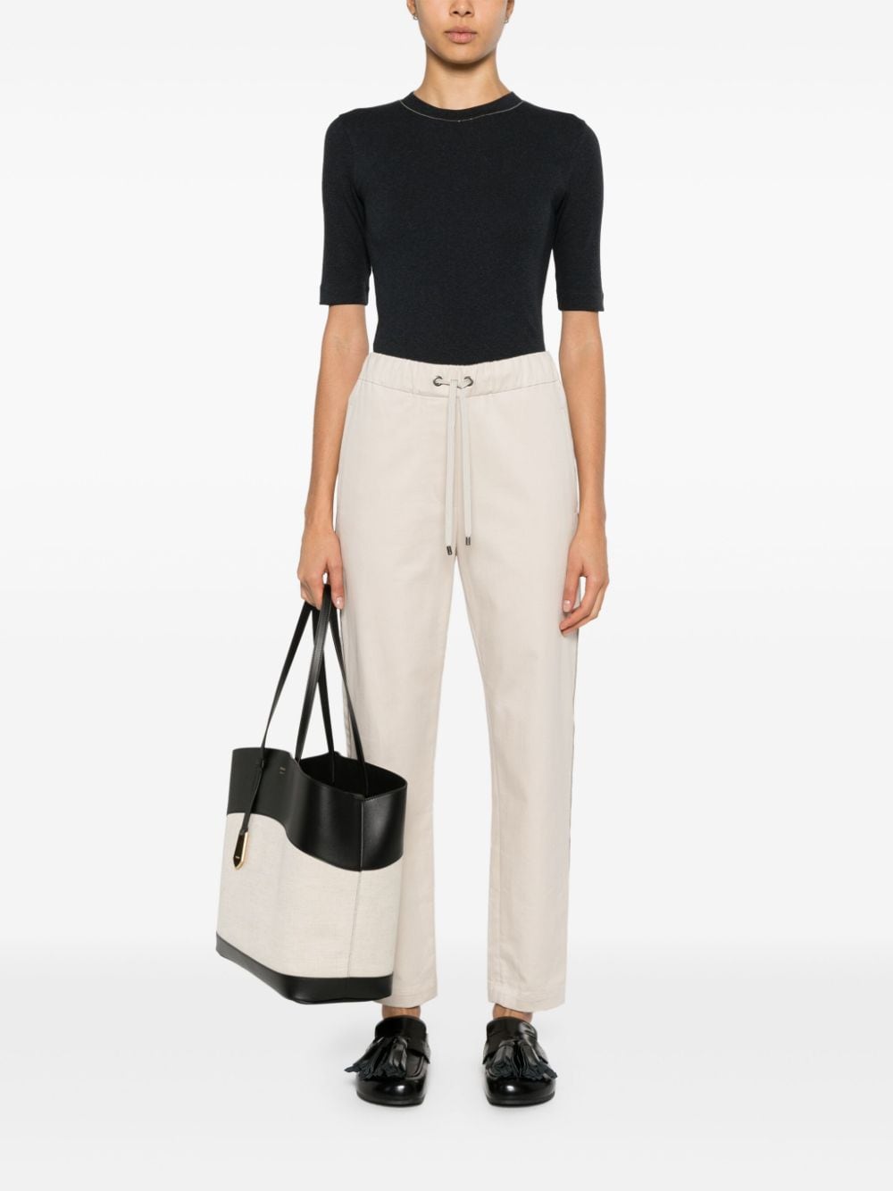 Brunello Cucinelli T-Shirts And Polos Grigio Scuro Brass
