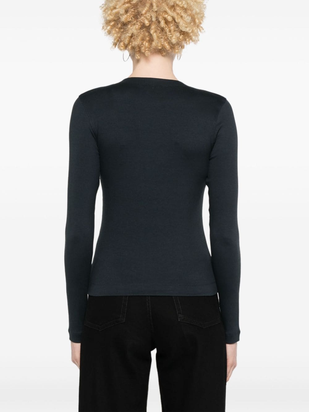 Brunello Cucinelli T-Shirts And Polos Blu Eco Brass