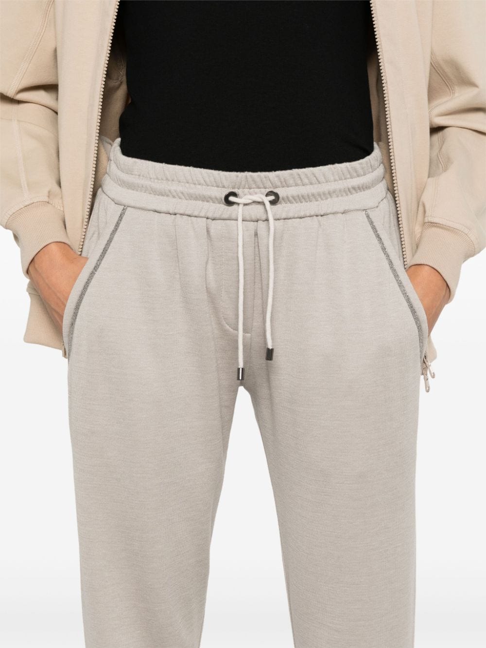 Brunello Cucinelli Trousers Beige Outer: Eco Brass