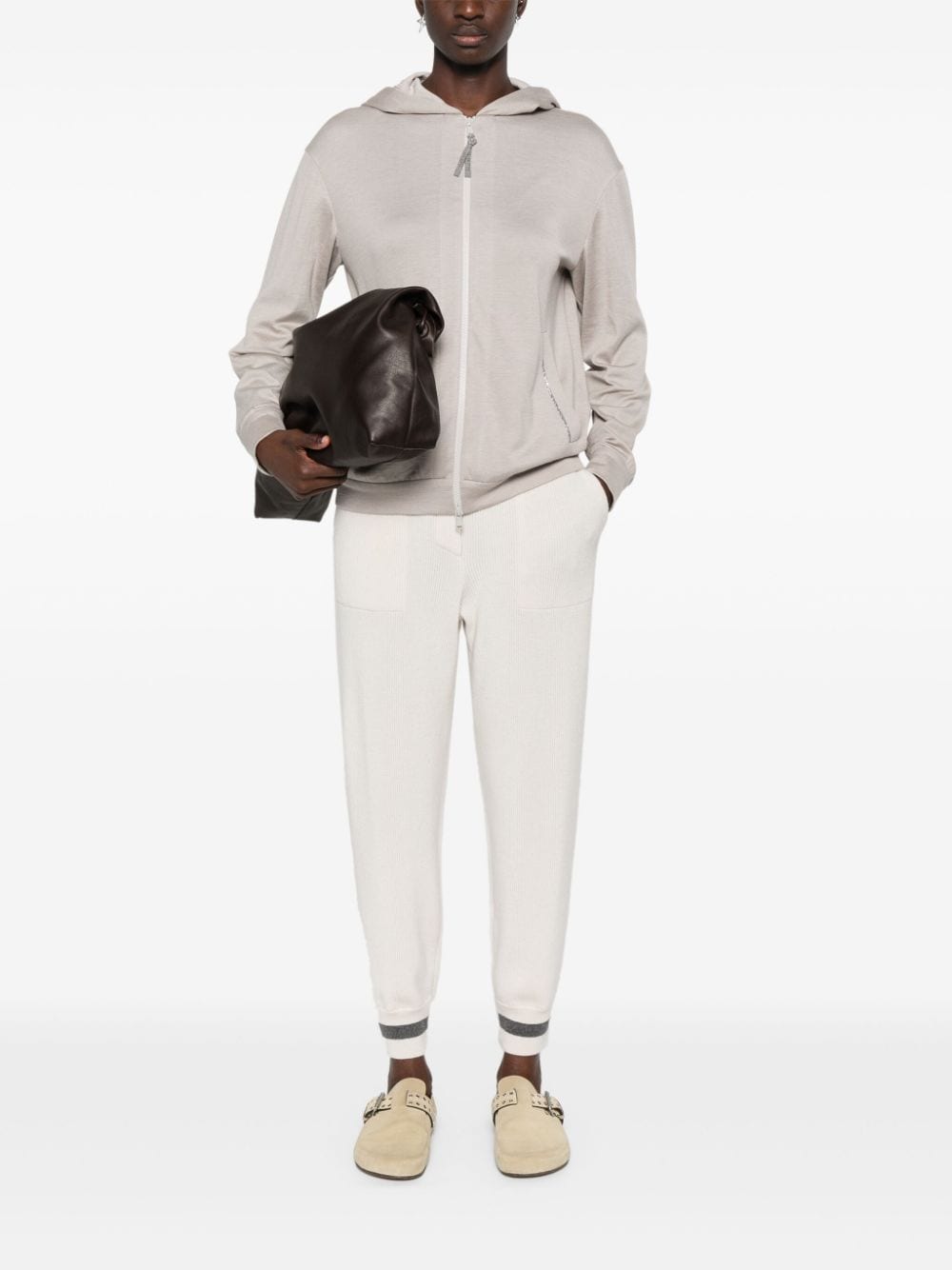 Brunello Cucinelli Sweaters Beige Brass