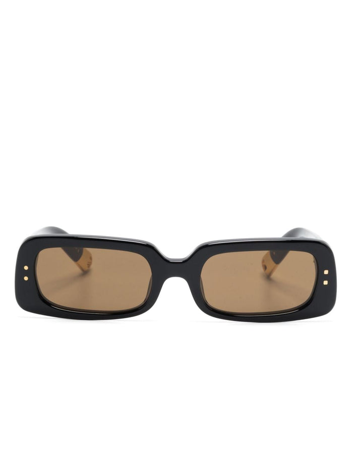 Jacquemus Sunglasses Black Acetate