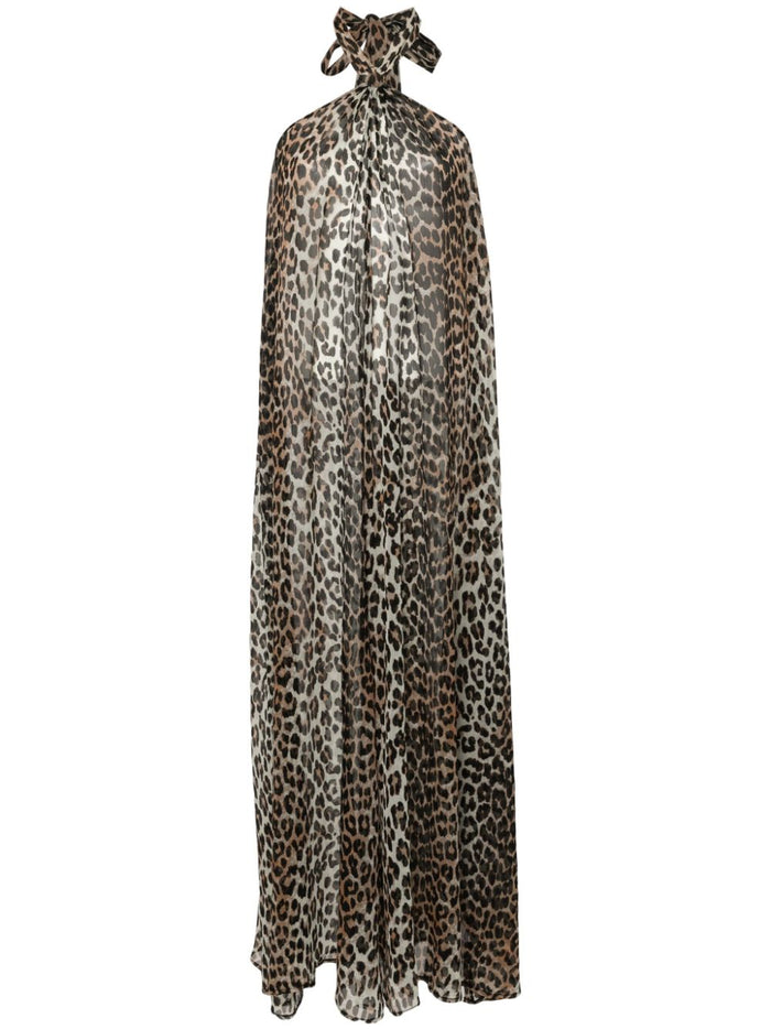 Ganni Sea Clothing Brown Polyester