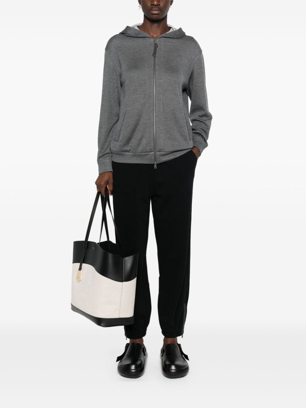 Brunello Cucinelli Trousers Nero Cotton