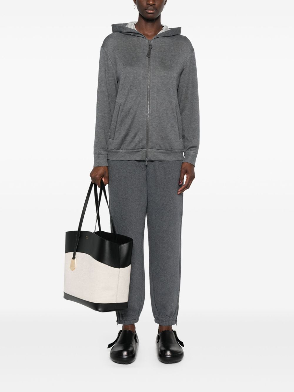 Brunello Cucinelli Trousers Grigio Cotton