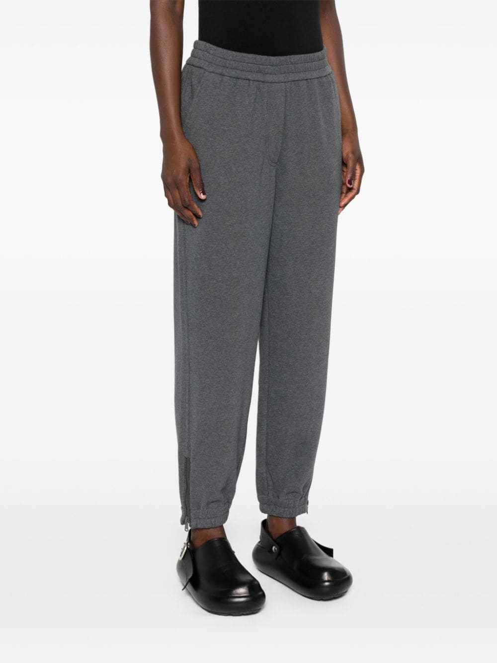 Brunello Cucinelli Trousers Grigio Cotton