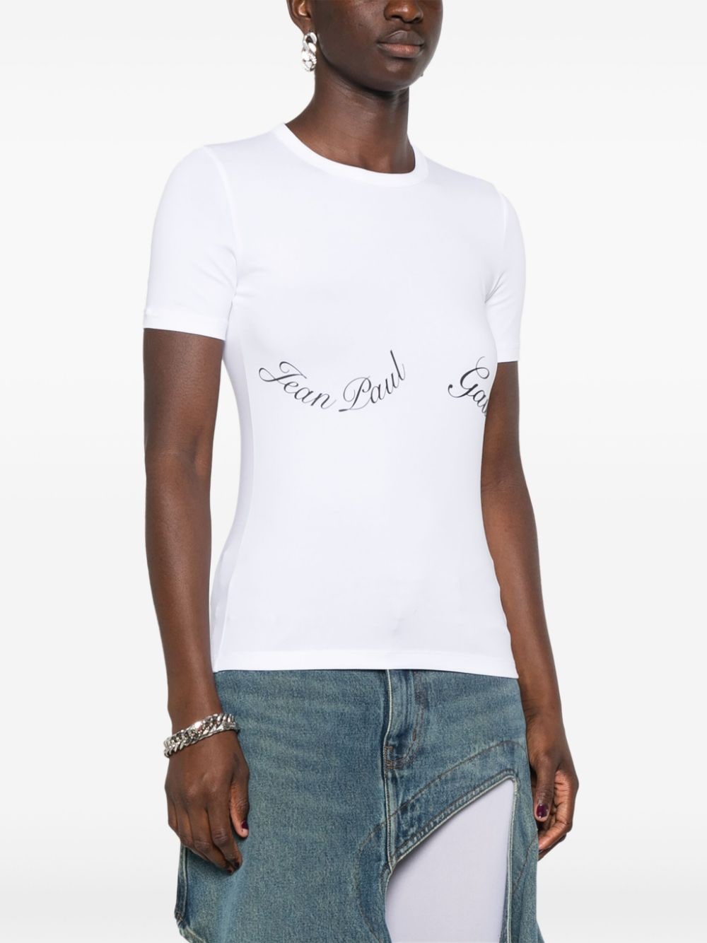 Jean Paul Gaultier T-Shirts And Polos White Cotton