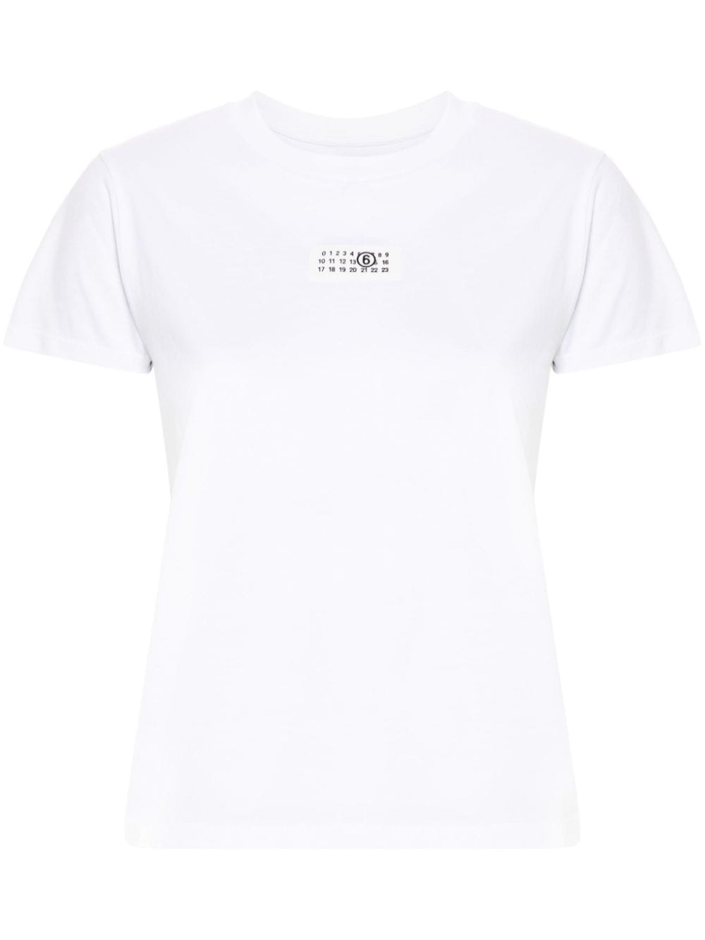 Mm6 Maison Margiela T-Shirts And Polos White Cotton