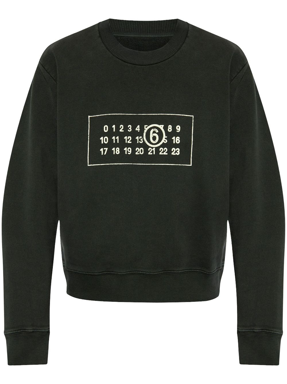 Mm6 Maison Margiela Sweaters Black Cotton