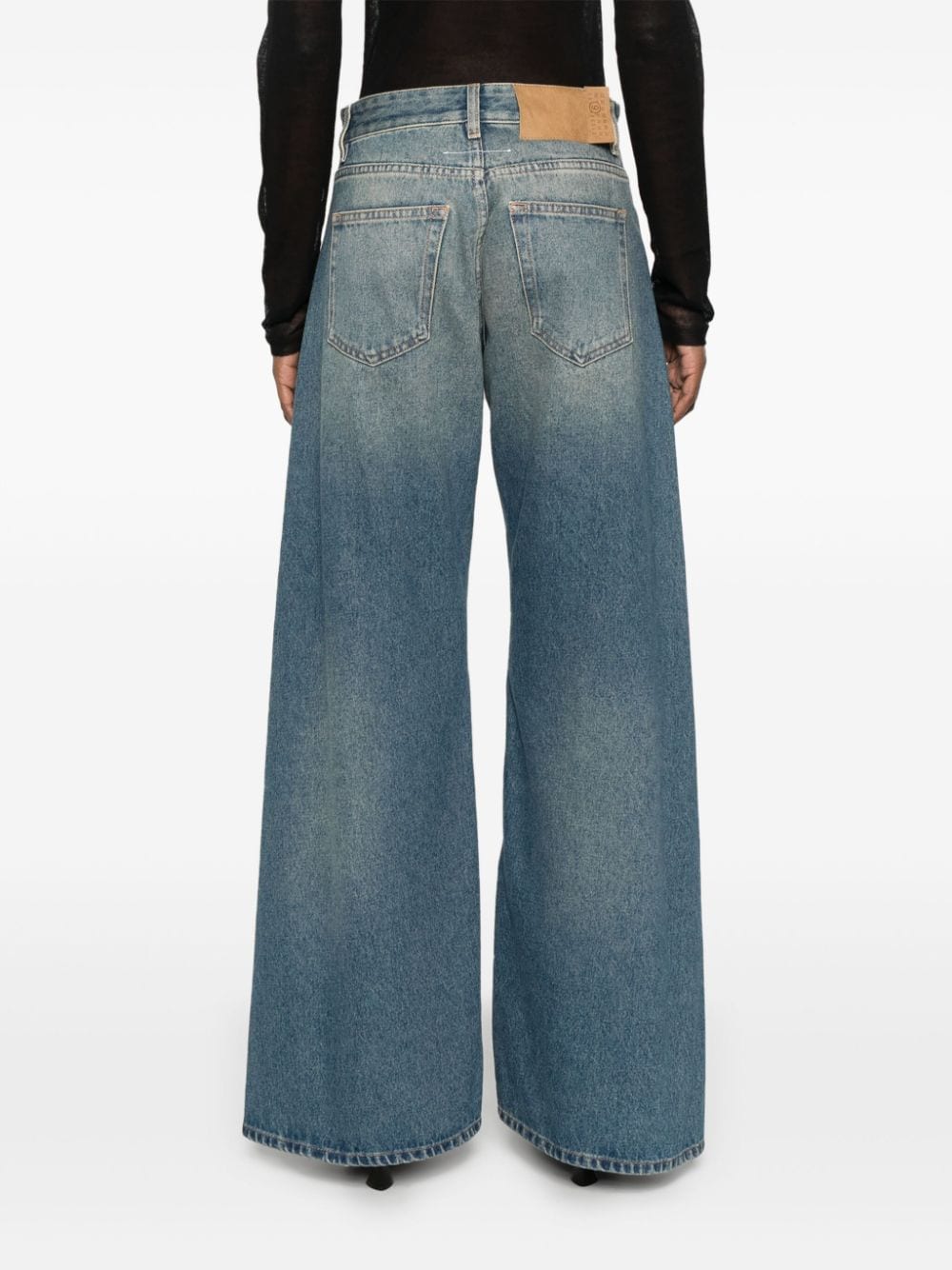 Mm6 Maison Margiela Jeans Blue Cotton