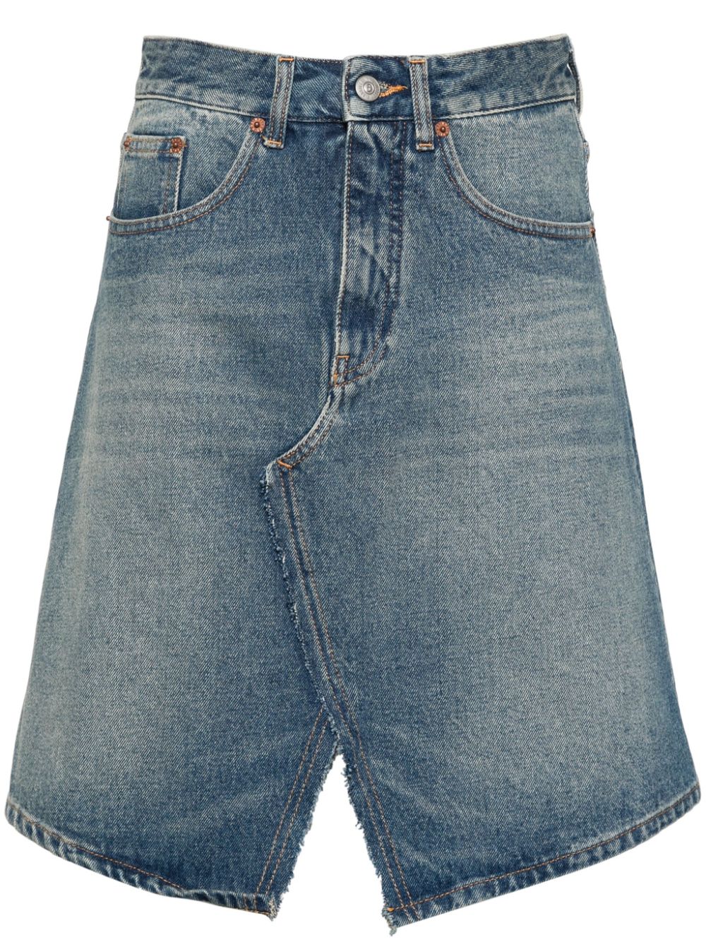 Mm6 Maison Margiela Skirts Clear Blue Cotton