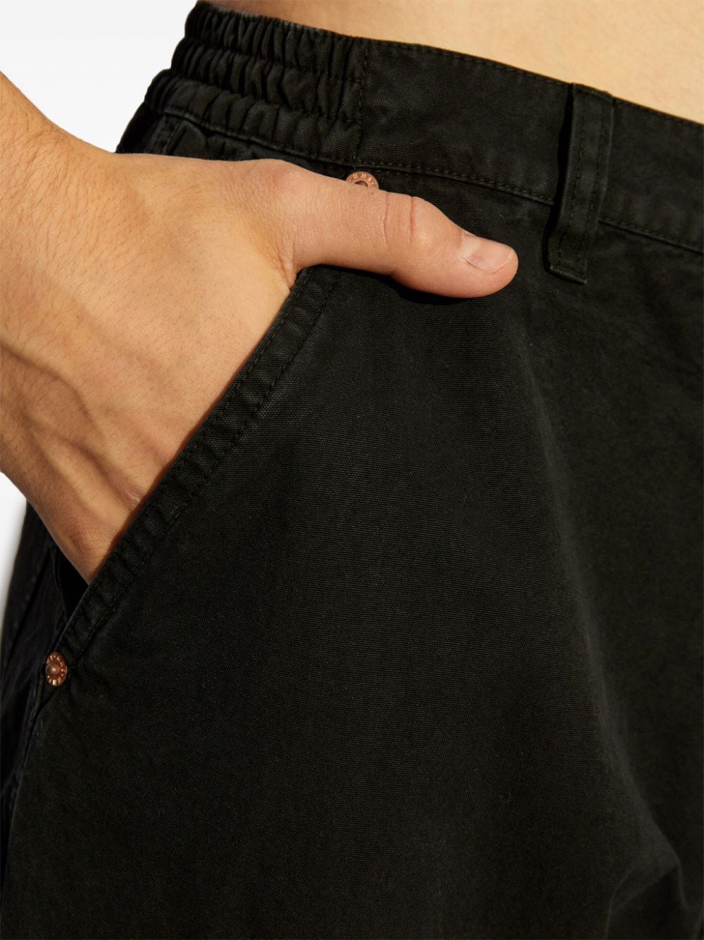 Mm6 Maison Margiela Trousers Black Cotton