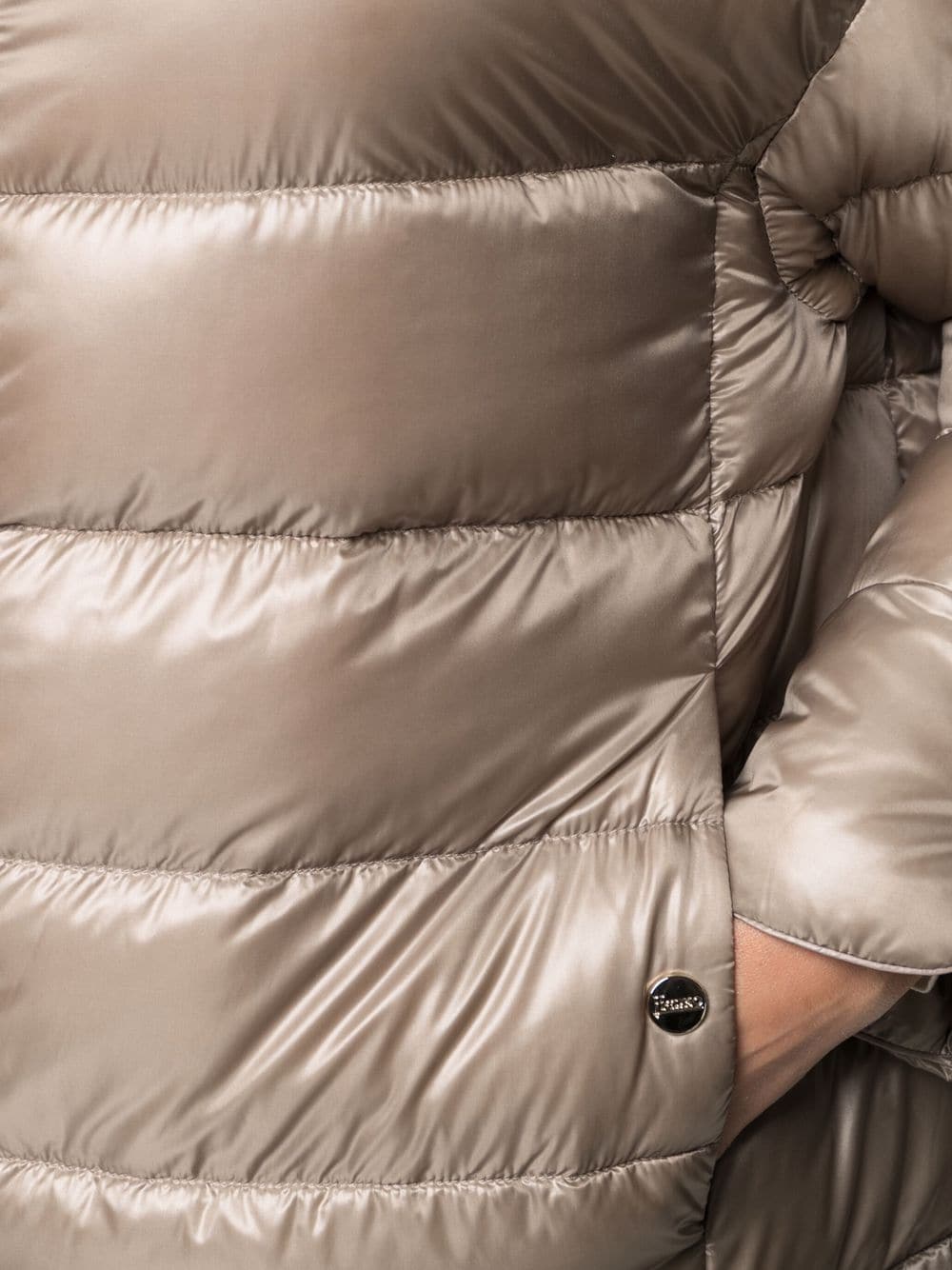 Herno Coats Dove Grey Polyamide