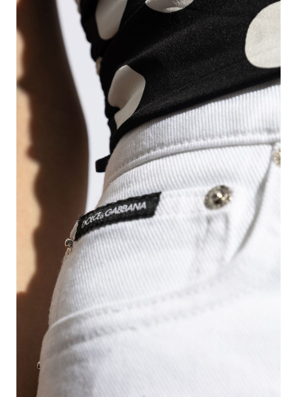 Dolce & Gabbana Jeans White Cotton