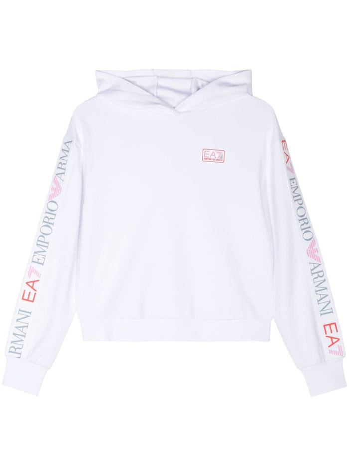 Ea7 Sweaters Bianco