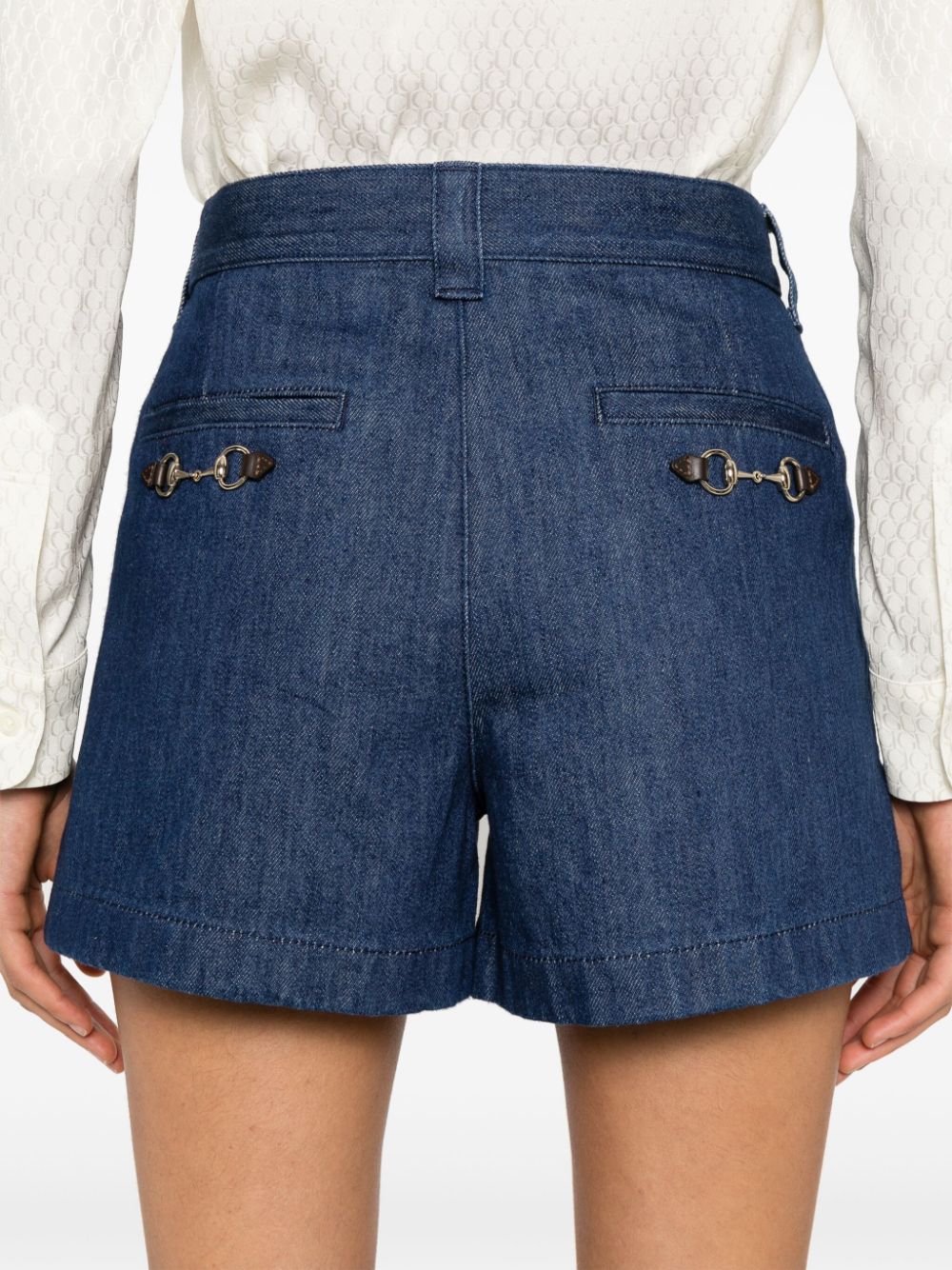 Gucci Shorts Blue Cotton