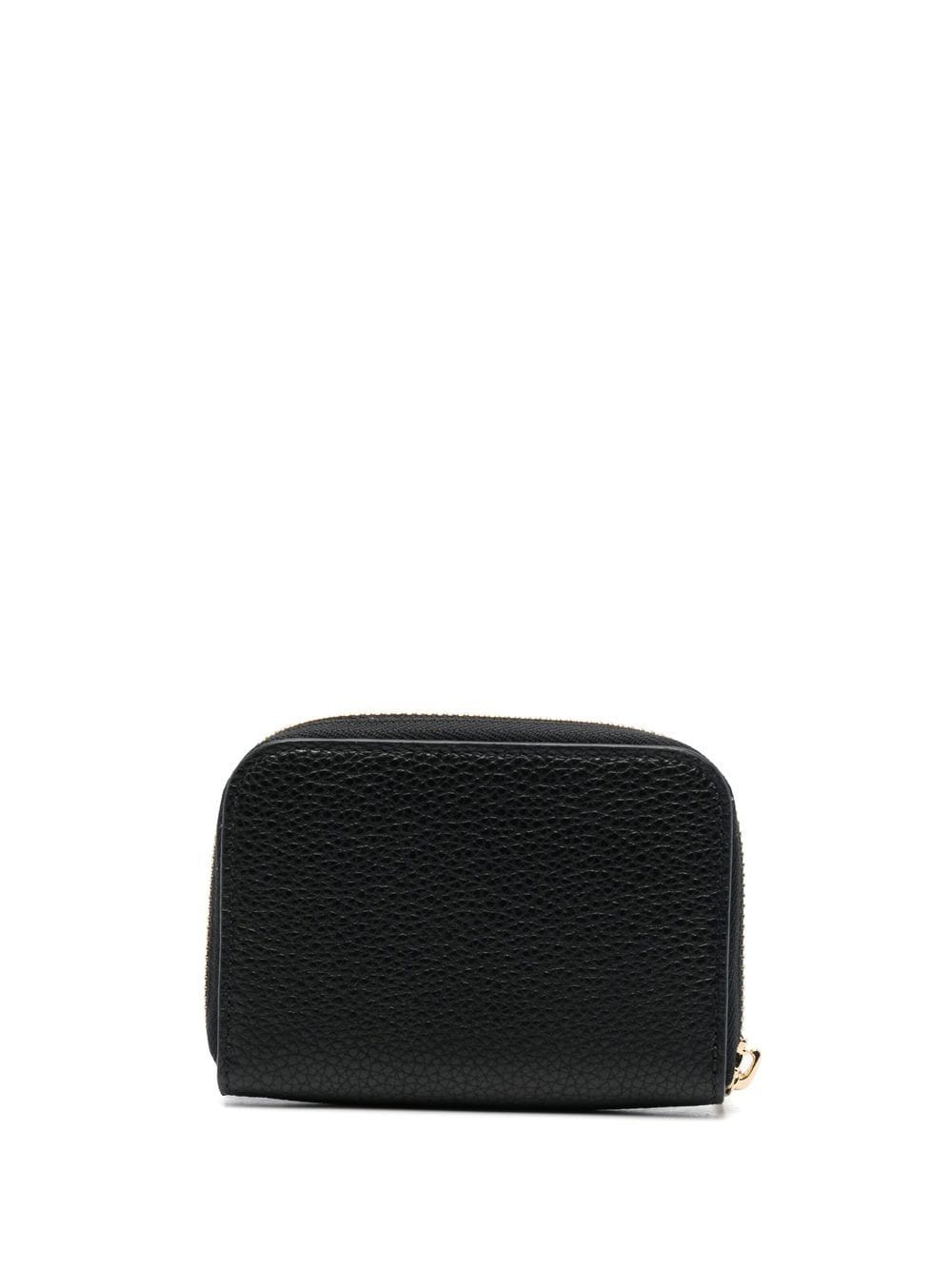 Ferragamo Wallets Black Calf Leather