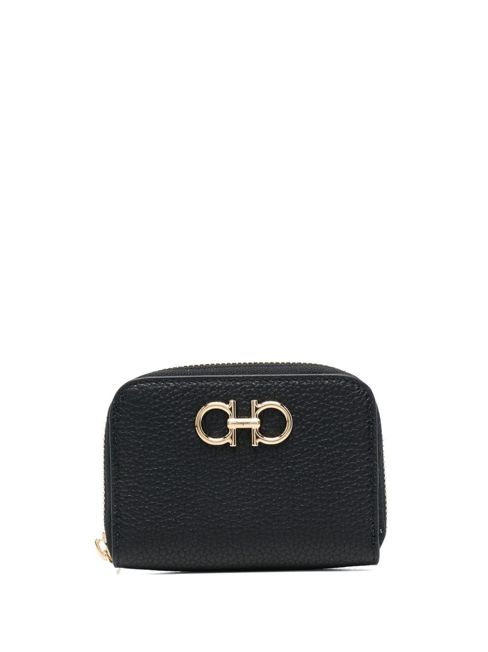 Ferragamo Wallets Black Calf Leather