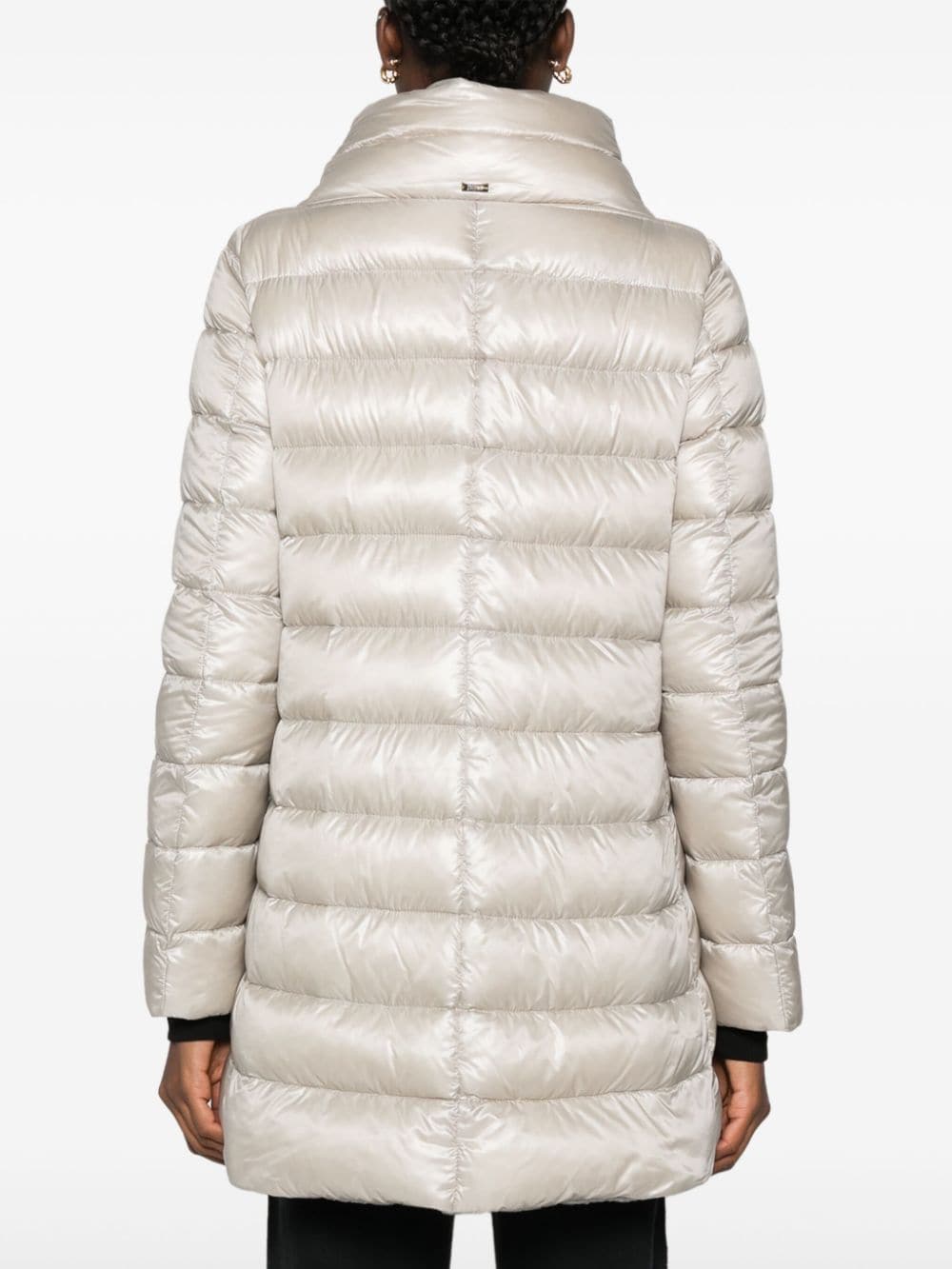 Herno Coats Grey Polyamide